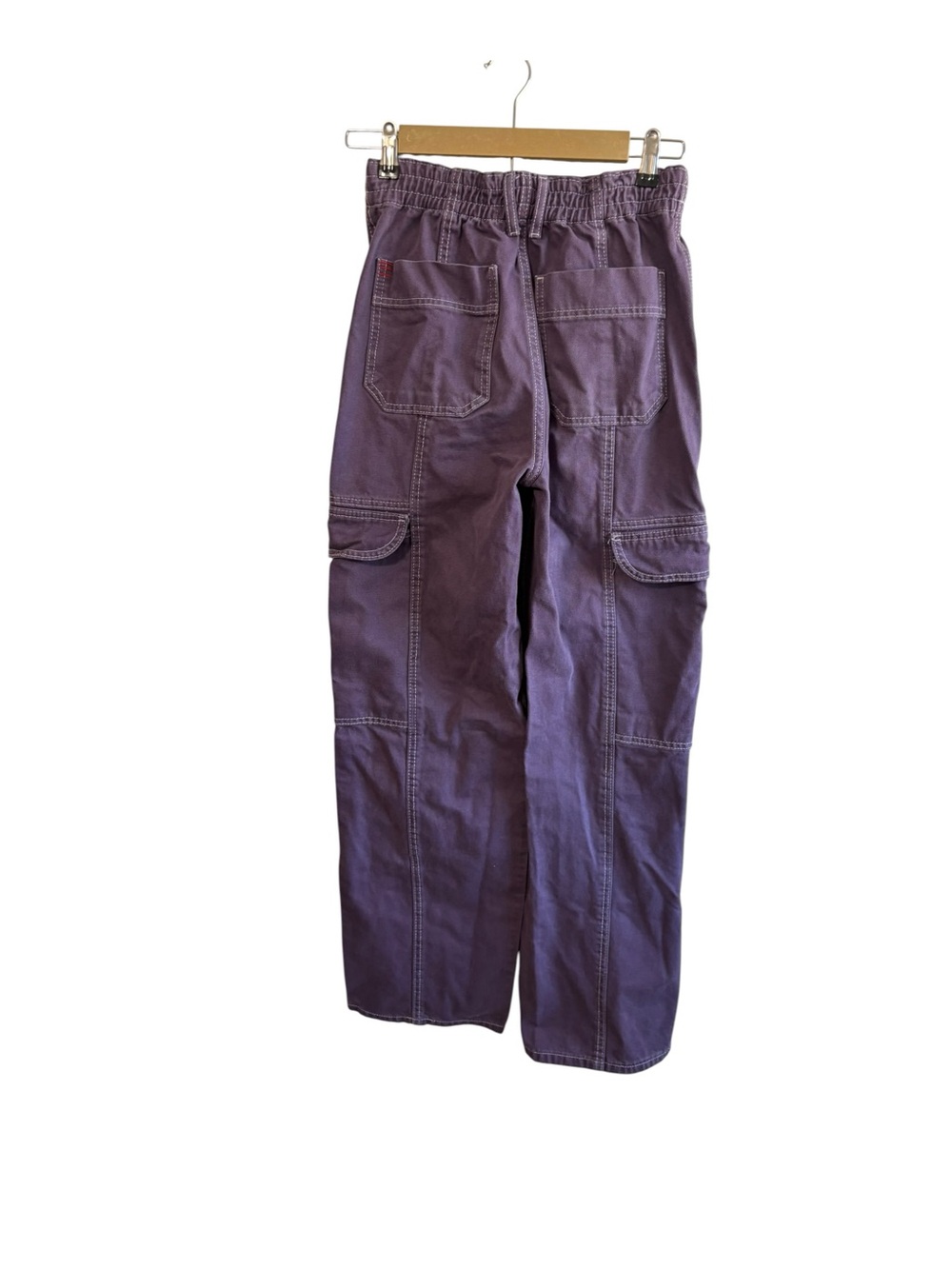 Urban Outfitters BDG Purple Size 26 Cargo Jeans Utility Grunge Punk Retro Baggy - Picture 2 of 7